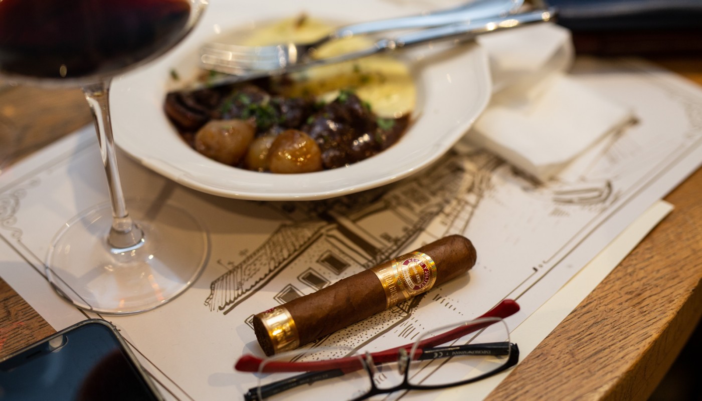 royal cigar dinner | The Food & Leisure Guide