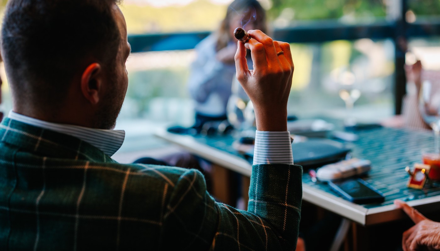 champagne cigar brunch beefbar | The Food & Leisure Guide