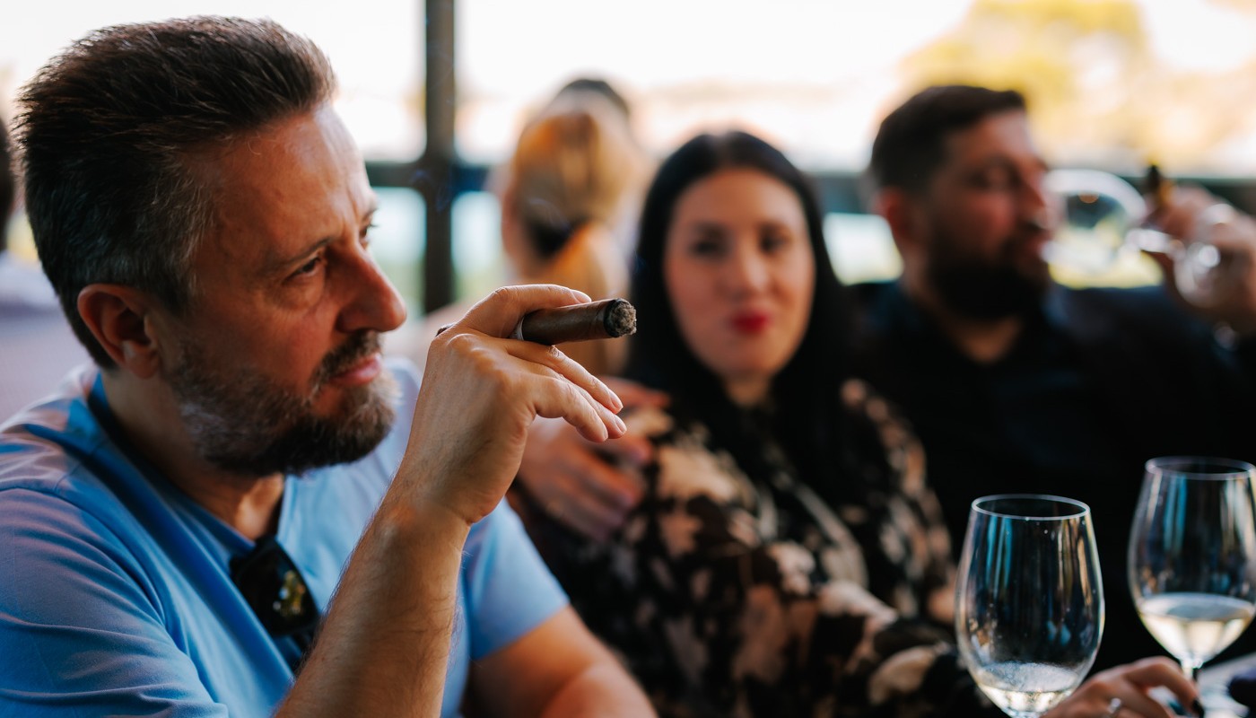 champagne cigar brunch beefbar | The Food & Leisure Guide