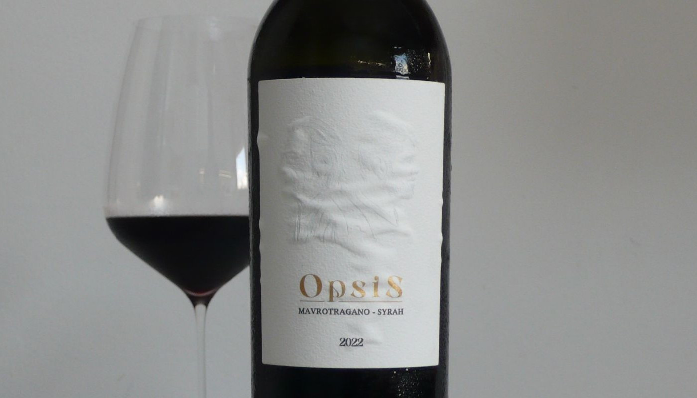 OPSIS, ΜΑΥΡΟΤΡΑΓΑΝΟ/SYRAH 2022 | Κριτικές Κρασιών